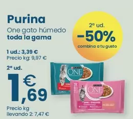 Purina - One Gato Humedo Toda La Gama