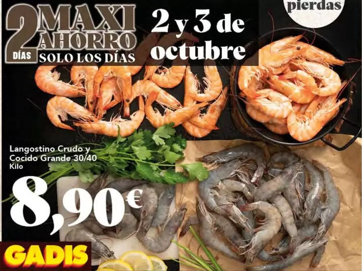 Solo - Langostino Crudo Y Cocido Grande