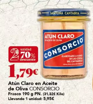 Consorcio - Atun Claro En Aceite De Oliva