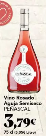 Peñascal - Vino Rosado Aguja Semiseco