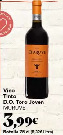 Muruve - Vino Tinto D.o. Toro Joven