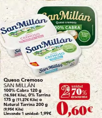 San Millán - Queso Cremoso 100% Cabra