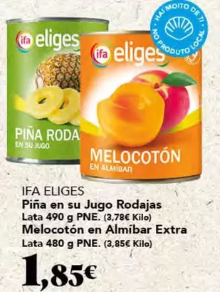 Ifa Eliges - Pina En Su Jugo Rodajas