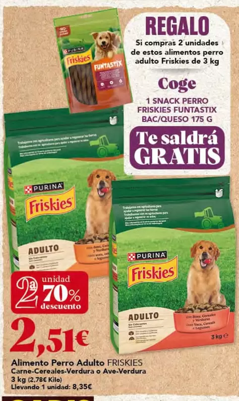 Purina - Alimento Perro Friskies