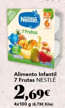 Nestlé - Alimento Infantil 7 Frutas
