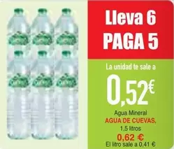 Agua de Cuevas - Agua Mineral