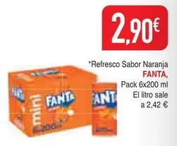 fanta - Refresco Sabor Naranja