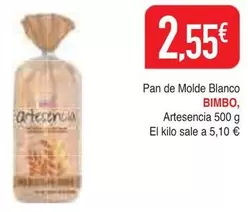 Bimbo - Pan De Molde Blanco