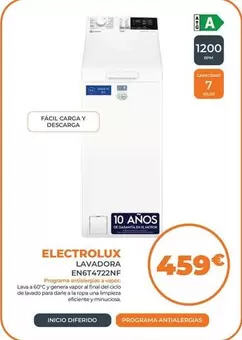 Electrolux - Lavadora EN6T4722NF