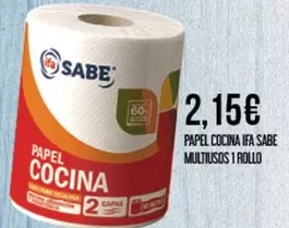Sabe - Papel Cocina ifa Multiusos