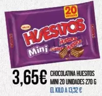 Huesitos - Chocolatina Mini