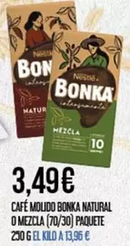 Bonka - Café Molido Natural O Mezcla