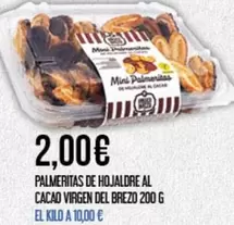 Virgen Del Brezo - Palmeritas De Hojaldre Al Cacao
