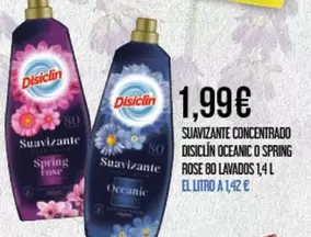 Disiclin - Suavizante Concentrado Oceanic O Spring Rose