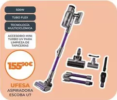 Ufesa - Aspiradora Escoba U7