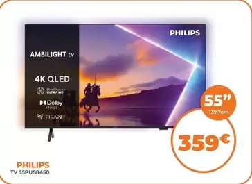 Philips - TV 55PUS8450