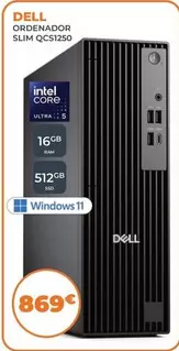 Dell - Ordenador Slim Qcs1250
