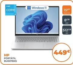 HP - Portátil Bu0078ns