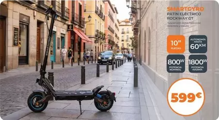 Smartgyro - Rockway GT Patín Elétrico