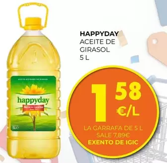 Happyday - Aceite De Girasol