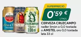 Amstel - Cerveza Cruzcampo