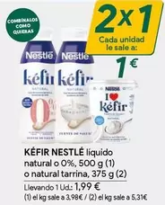 Nestlé - Kéfir Líquido Natural O 0%