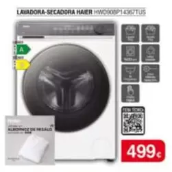 Haier - Lavadora-secadora Hwd60bp1435ytus