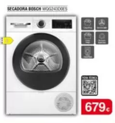 Bosch - Secadora Wog243ddes