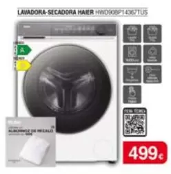 Haier - Lavadora-secadora Hwd90bp14357tus