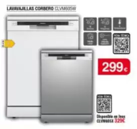 LG - Lavavajillas Corberó Clvm805w