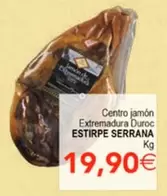 estirpe serranía - Centro Jamón Extremadura Duroc
