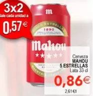 Mahou - 5 Estrellas
