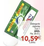 Ariel - Detergente Capsulas 3 En 1