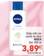 Nivea - Body Milk Con Aceite De Oliva