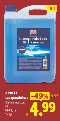 Krafft - Lavaparabrisas