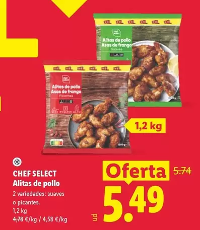 Chef Select - Alitas De Pollo