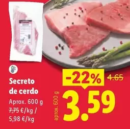 Secreto De Cerdo