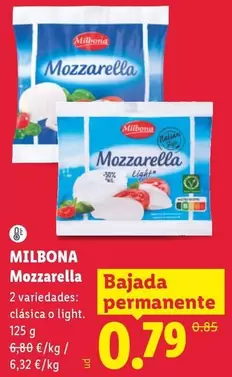 Milbona - Mozzarella