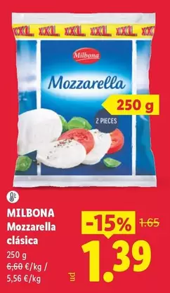 Milbona - Mozzarella Clasica