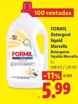 Formil - Detergente Líquido Marsella