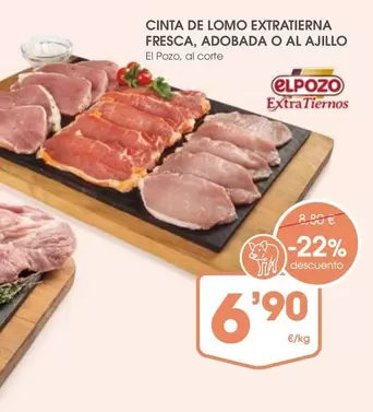 elpozo - Cinta De Lomo Extratierna Fresca, Adobada O Al Ajillo