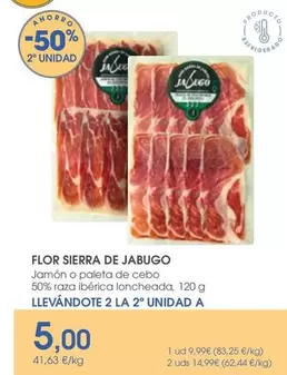 Flor - Jamon O Paleta De Cebo 50% Raza Iberica Loncheada