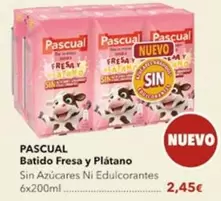 Pascual - Batido Fresa Y Platano