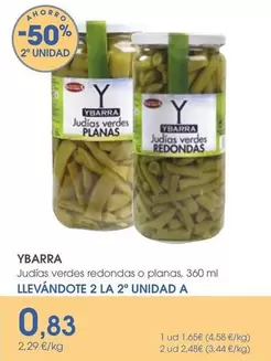 Ybarra - Judías Verdes Redondas O Planas