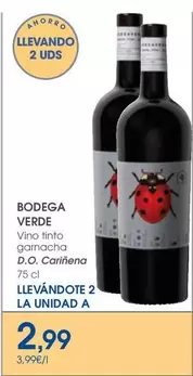 Vino Tinto Garnacha D.o. Cariñena