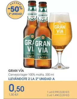 Malta - Cerveza Lager