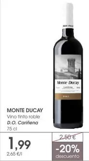 Monte Ducay - Vino Tinto Roble D.o. Carinena