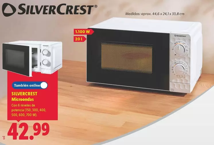SilverCrest - Microondas