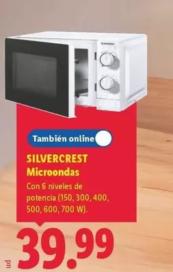 SilverCrest - Microondas