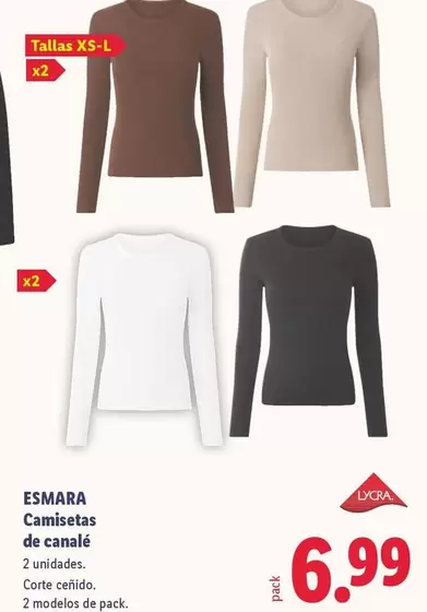Esmara - Camisetas De Canales